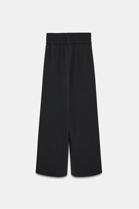 Damen weitgeschnittene Krepp-Hosen - Image 5