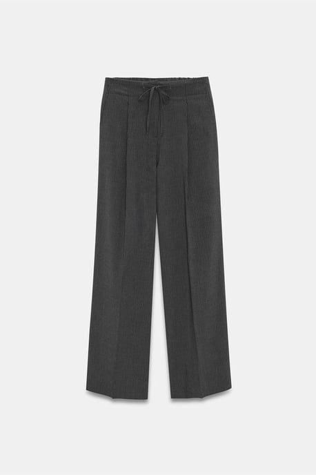 Weite Crepe-Hose mit Kordelzug - Image 6