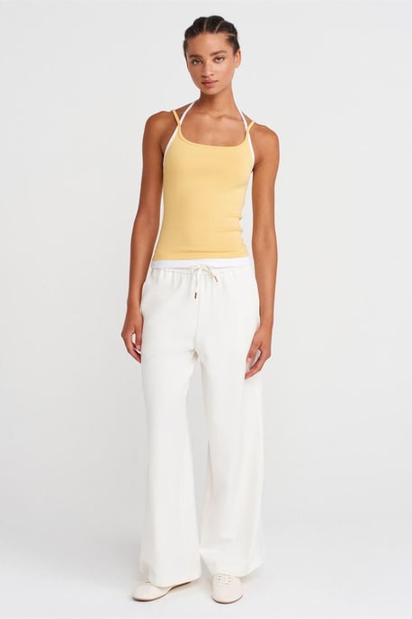 Weite Woven-Hosen mit Kordelzugbund - Image 1