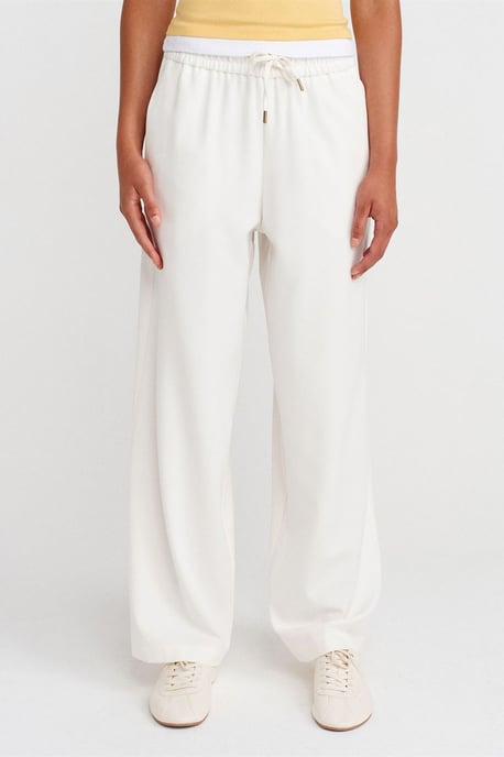 Weite Woven-Hosen mit Kordelzugbund - Image 4