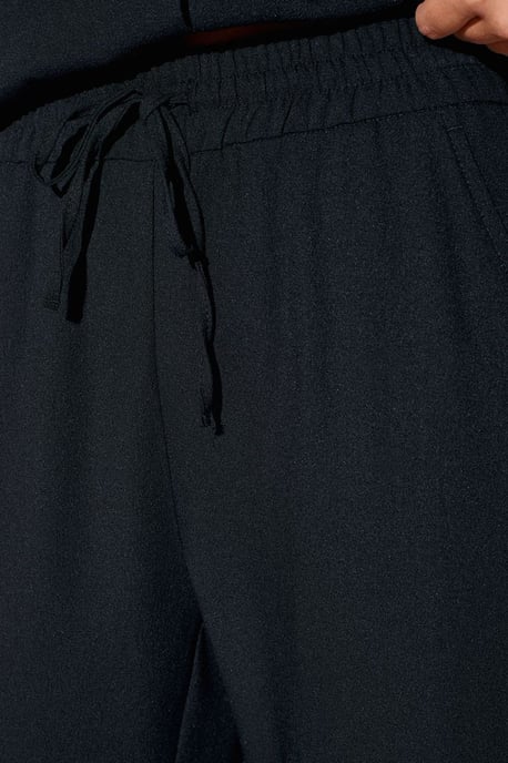 Damen Weite Crepe-Hosen - Image 4