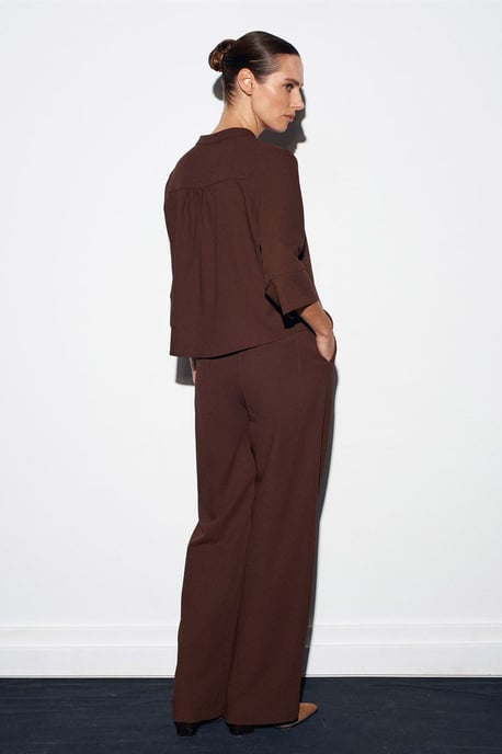 Damen Weite-Crepe-Hosen - Image 2