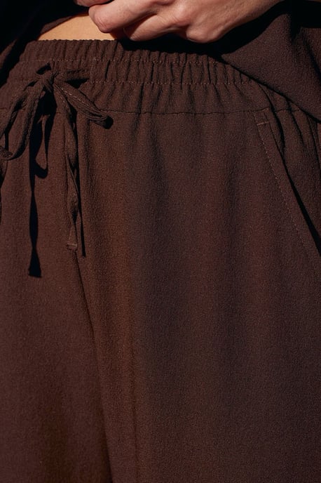 Damen Weite-Crepe-Hosen - Image 4