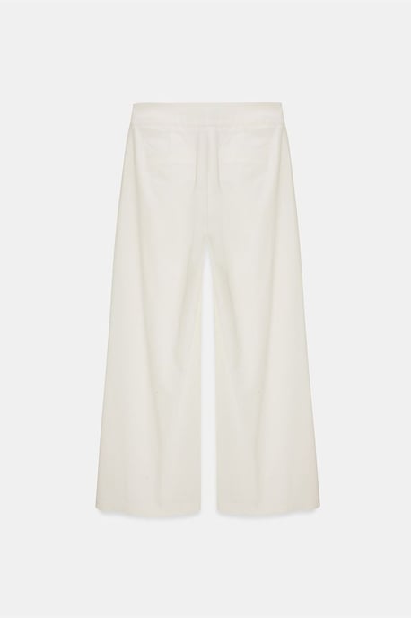 Hochbundweitgeschnittene Faltenhose für Damen - Image 6