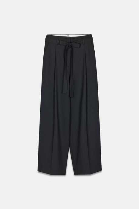 Damen Crepe-Hosen mit weitem Bein - Image 5