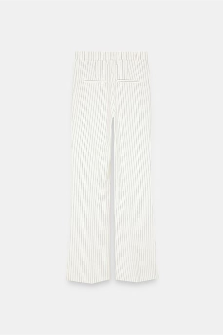 Frauen Mid-Waist Schlaghose mit Streifen - Image 6