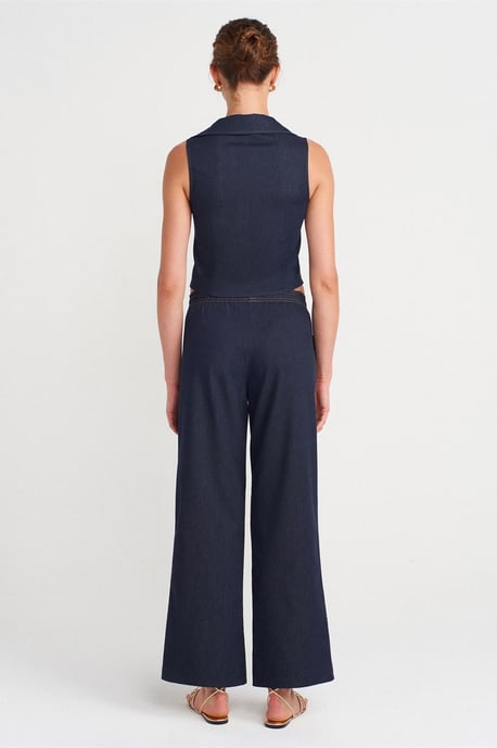 Weite Woven-Hosen mit Kordelzugbund - Image 2