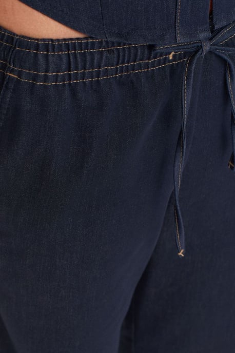 Weite Woven-Hosen mit Kordelzugbund - Image 3