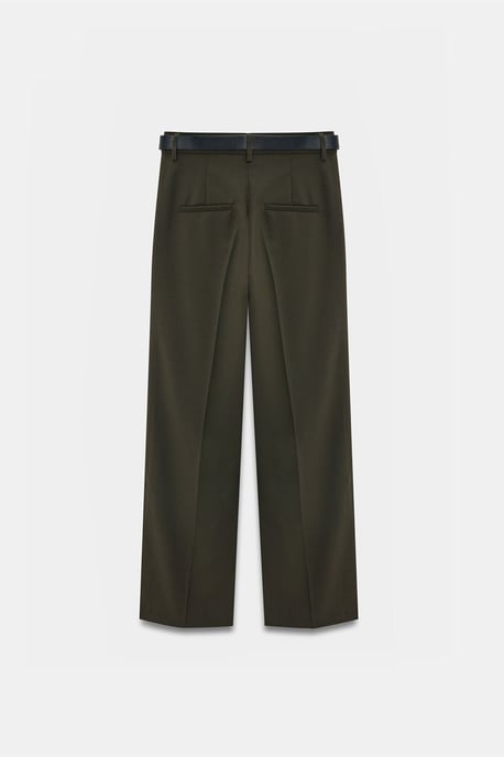 Damen Weite Plisseehose aus Krepp - Image 6