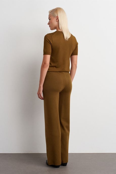 Frauenweite Lurex-Strickhose - Image 2