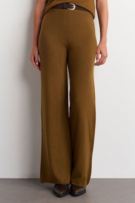 Frauenweite Lurex-Strickhose - Image 5