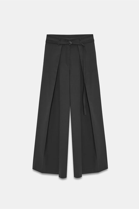 Weite, gefaltete Hose - Image 5