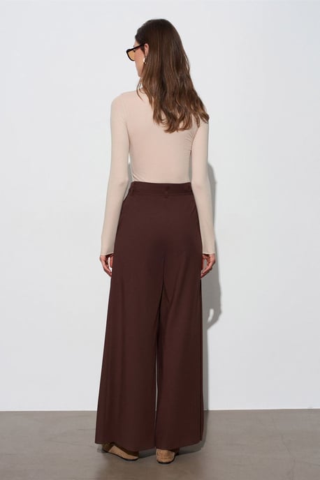 Weite, plissierte Hose - Image 2