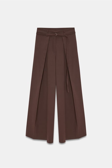 Weite, plissierte Hose - Image 5