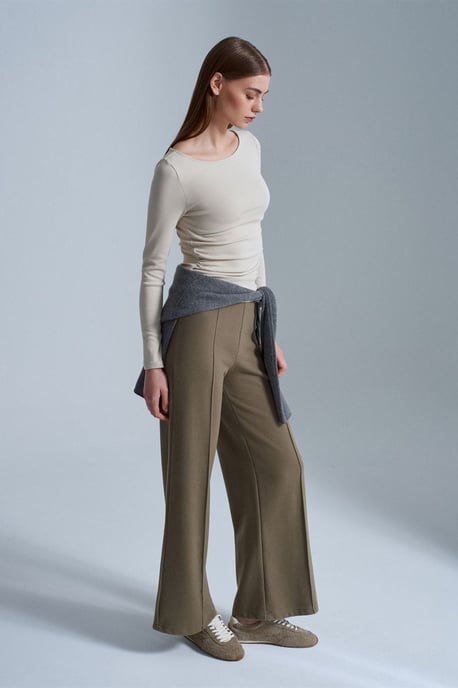 Damen weite Strickhosen - Image 5