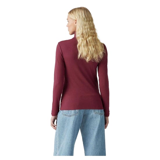 Levis - Rollkragen für Damen, Schmal (Burgunderrot) - Image 3