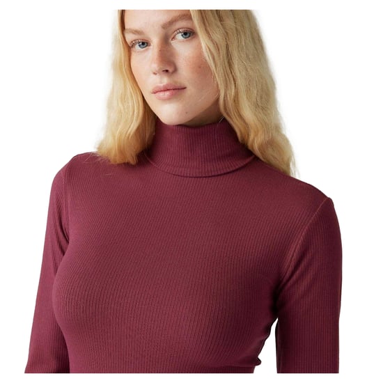 Levis - Rollkragen für Damen, Schmal (Burgunderrot) - Image 4