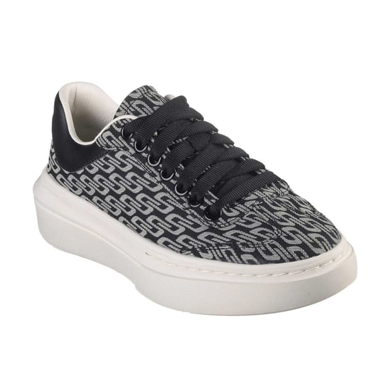 Skechers - "Classic" Sneaker für Damen, Stoff (Schwarz/Natürlich) - Image 3