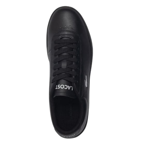Lacoste - "Baseshot Evo" Krokodil Sneaker für Herren, Leder, Flach (Schwarz) - Image 4