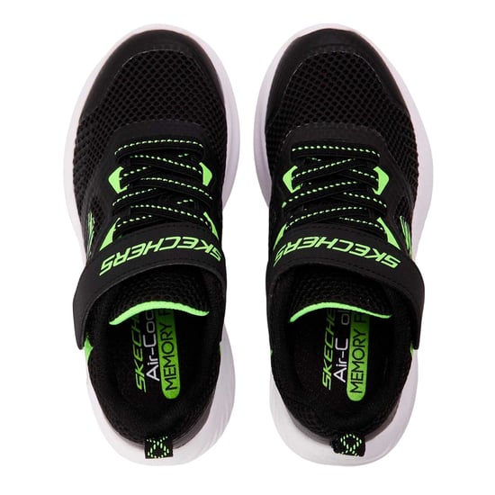 Skechers - "Bounder" Sneaker für Kinder (Schwarz/Limone) - Image 2