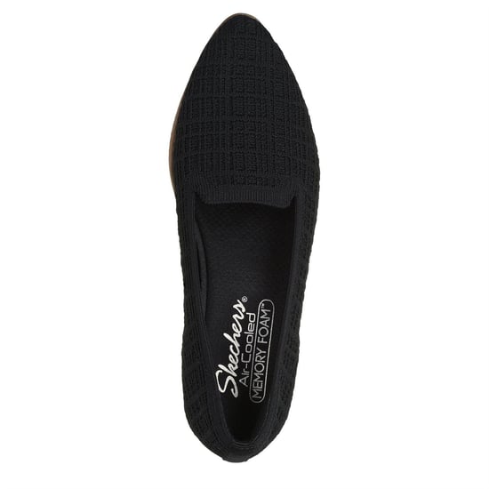 Skechers - "Cleo" Sneaker für Damen, Keilabsatz (Schwarz) - Image 3