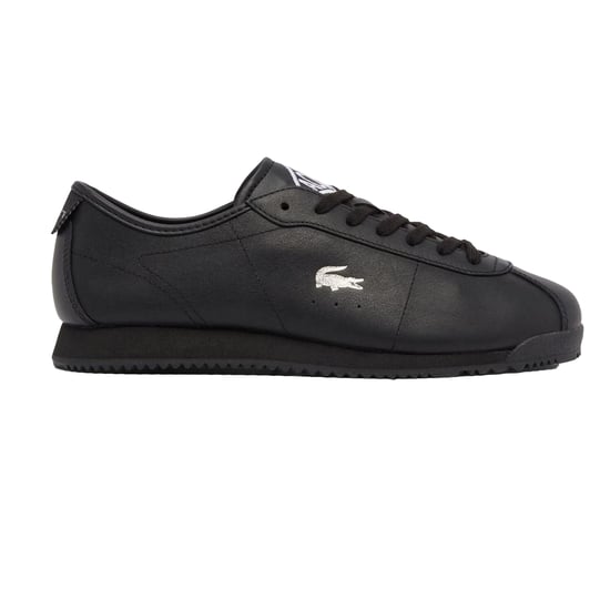 Lacoste - "Club Low" Sneaker für Herren, Leder, niedrig geschnitten, Flach (Schwarz) - Image 1