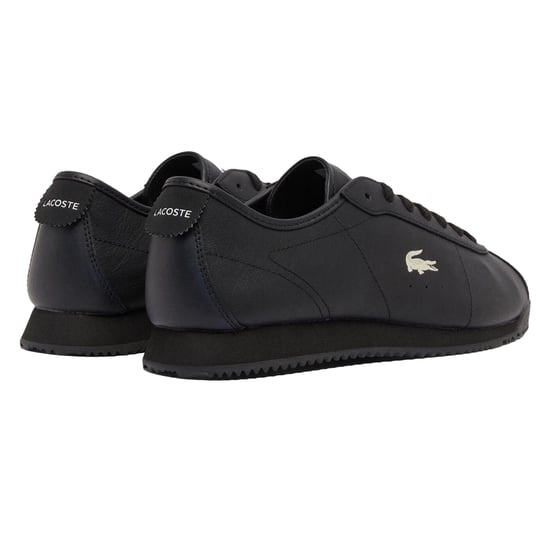 Lacoste - "Club Low" Sneaker für Herren, Leder, niedrig geschnitten, Flach (Schwarz) - Image 2