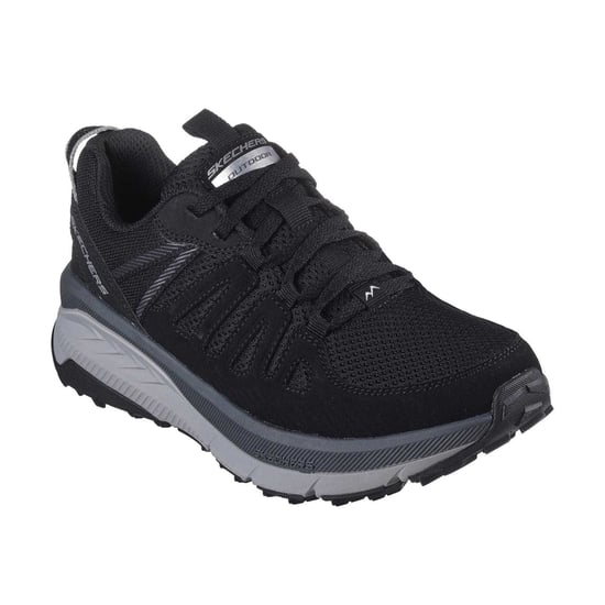 Skechers - Overlay Sneaker für Damen (Schwarz/Holzkohle) - Image 3