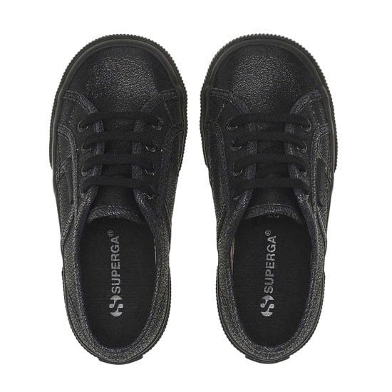 Superga - "Lamej" Schuhe für Mädchen, Canvas (Voll Schwarzer Hämatit) - Image 3