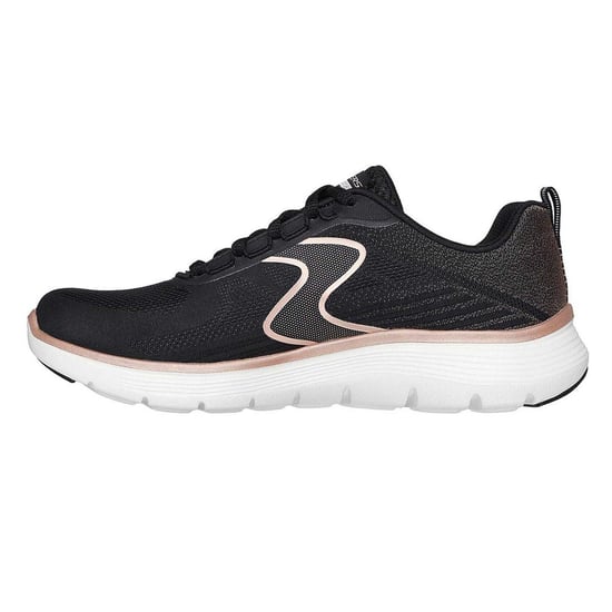 Skechers - "Flex Appeal 5.0" Sneaker für Damen, Flach (Schwarz/Roségold) - Image 2