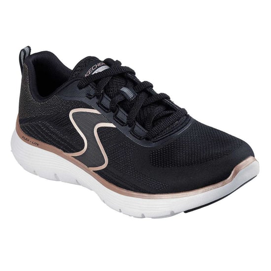 Skechers - "Flex Appeal 5.0" Sneaker für Damen, Flach (Schwarz/Roségold) - Image 3