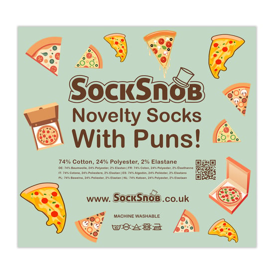 3 Paar Herren Spaß-Socken aus Baumwolle | Lustige Lebensmittel- und Getränkeslogans | Geschenkidee - Image 2