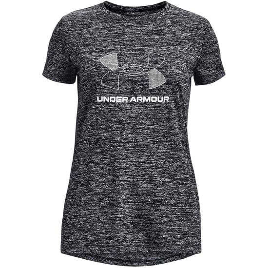 Under Armour - "Tech" T-Shirt für Mädchen, Rundhalsausschnitt, Regulär (Schwarz) - Image 1