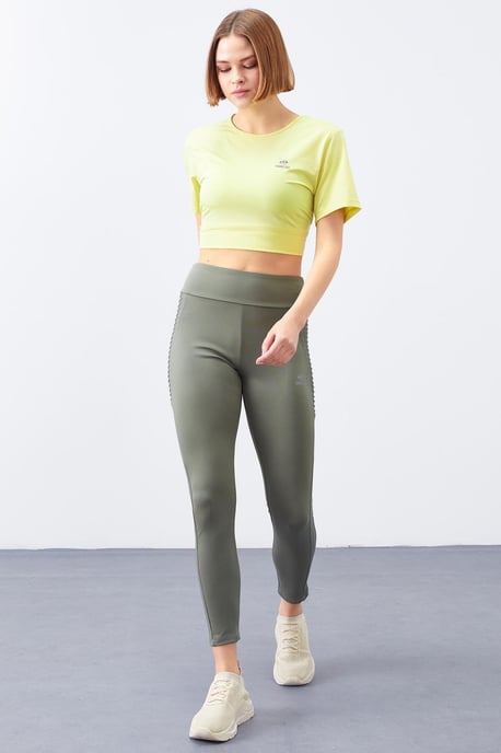 Hoch taillierte Slim-Fit Leggings - Image 3