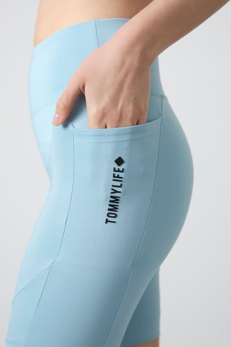 Hochtaillierte Sport-Leggings Shorts - Image 5