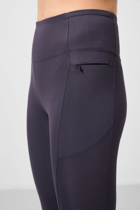 Hoch geschnittene Skinny Leggings mit Tasche - Image 5