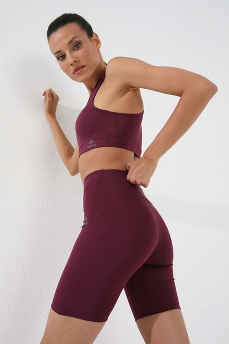 Kurze Hochtaillierte Sportleggings - Image 1