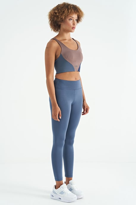 Hochtaillierte Scuba-Leggings - Image 4