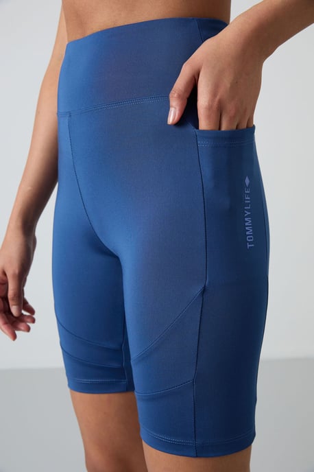 Hochbundige kurze Sportleggins - Image 4
