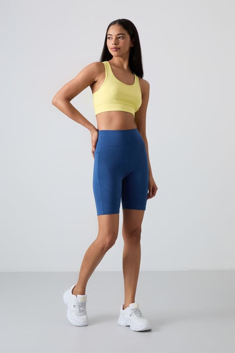 Hochbundige kurze Sportleggins - Image 5