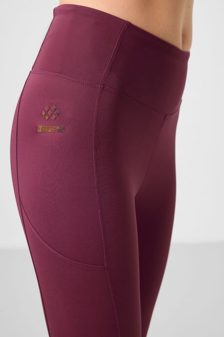 Hochtaillierte Skinny-Leggings mit Tasche - Image 3