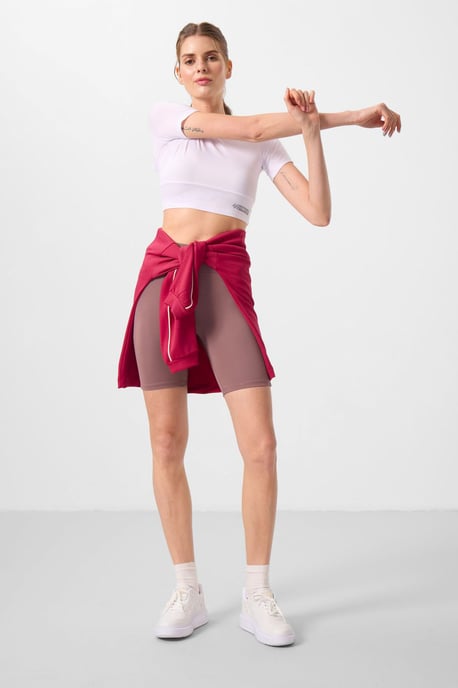Kurze Hochtaillierte Sportleggings - Image 3