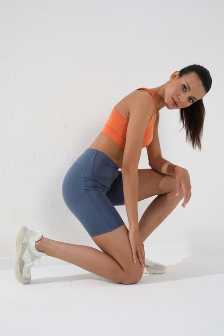 Kurze Hochtaillierte Sportleggings - Image 4