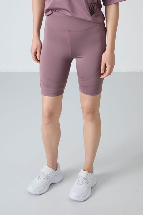 Hochtaillierte Sport-Leggings Shorts - Image 3