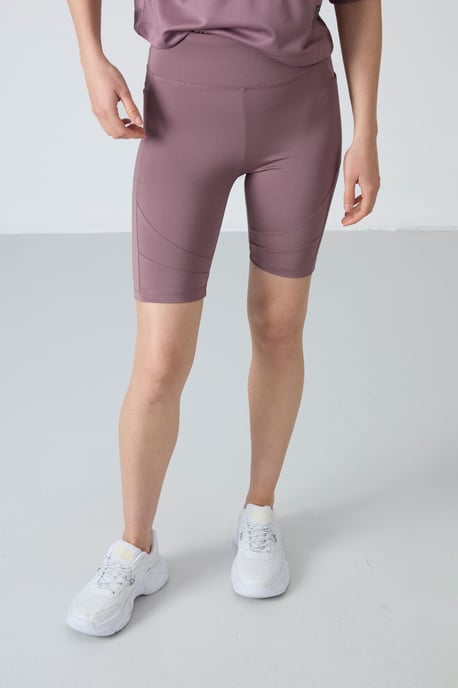 Hochtaillierte Sport-Leggings Shorts - Image 5