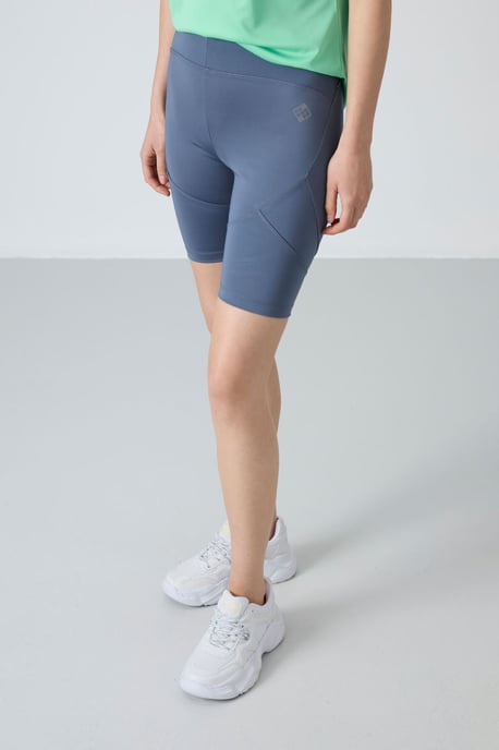 Kurze High-Waist Strickleggings - Image 3