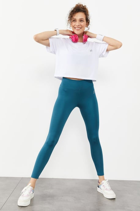 Hochtaillierte Slim-Fit Leggings - Image 1