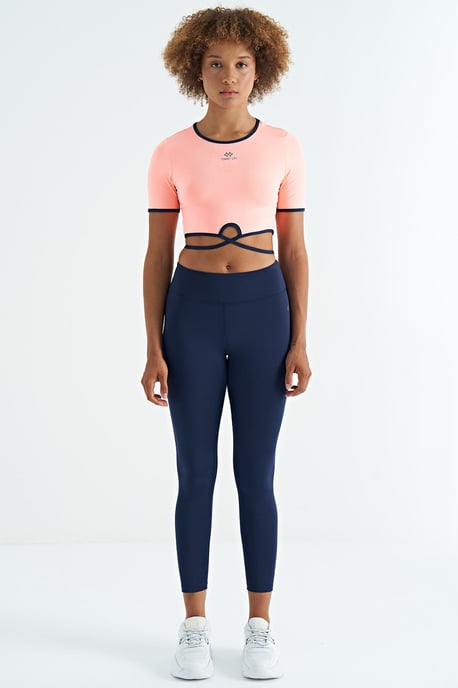 Hochtaillierte Scuba-Leggings - Image 3