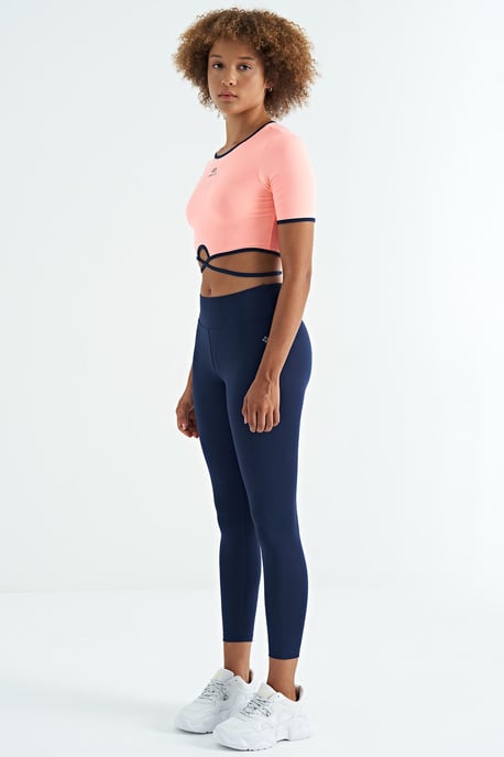 Hochtaillierte Scuba-Leggings - Image 5
