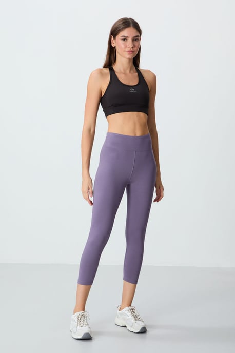 Hochtaillierte Capri-Leggings - Image 1